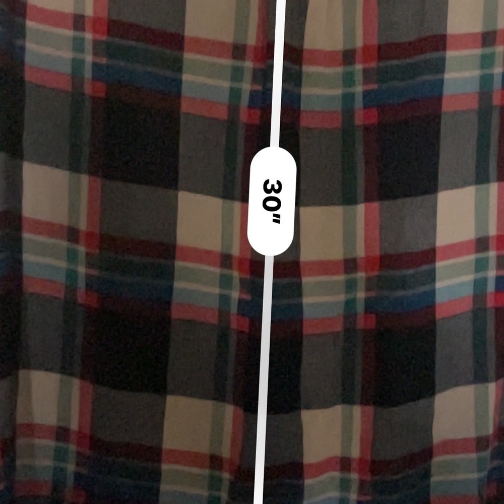 Fun 2 Fun Woman’s ModCloth Vintage Plaid Sleeveless Button Up Collared Blouse - Picture 10 of 10